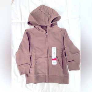 Jumping Beans Brown Hoodie 2T